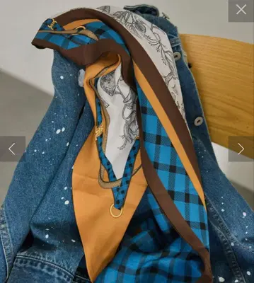 [ 미사용 새상품 ] 이아파피오네 리버서블 스카프