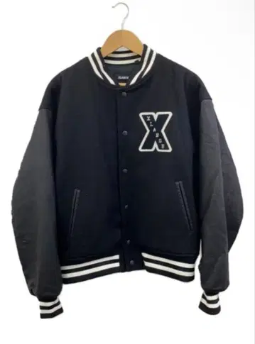 XLARGE 바시티 자켓 M 블랙