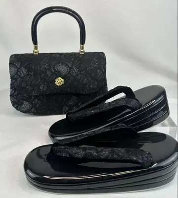 레이스 수초 카부세 조리 백 세트 F 사이즈