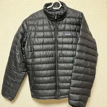 patagonia 블랙 다운 자켓