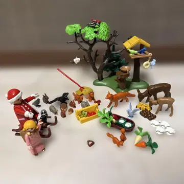 산타클로스와 겨울 숲 playmobil