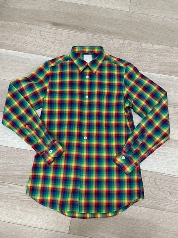 Paul Smith 멀티 컬러 체크 셔츠 S