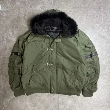 y2k cavaria 플라이트 자켓 퍼 짧은 기장 N2B 타입