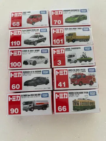 토미카 미니카 세트 10대