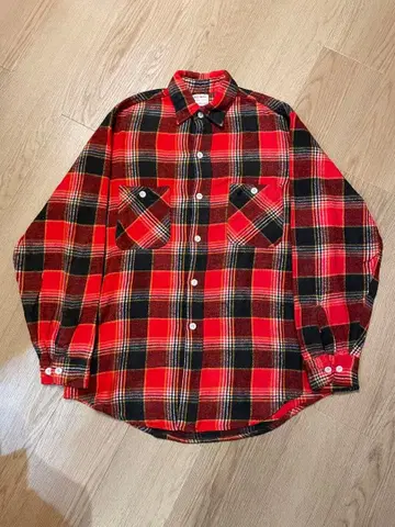 60s BIG MAC 헤비 플란넬 셔츠 M