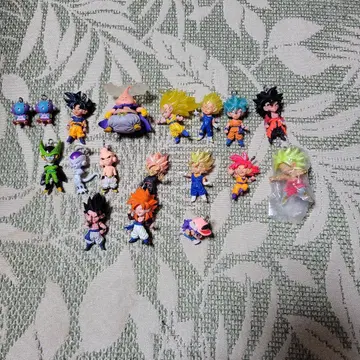 드래곤볼 가챠가챠 미니 피규어