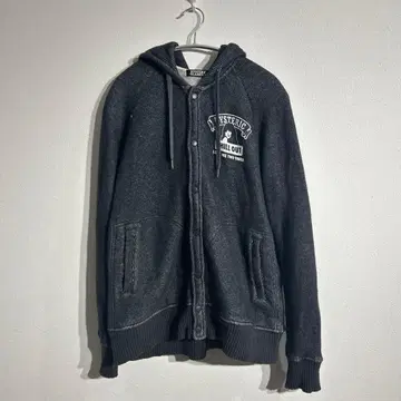 HYSTERIC GLAMOUR 다크 그레이 후드티 L