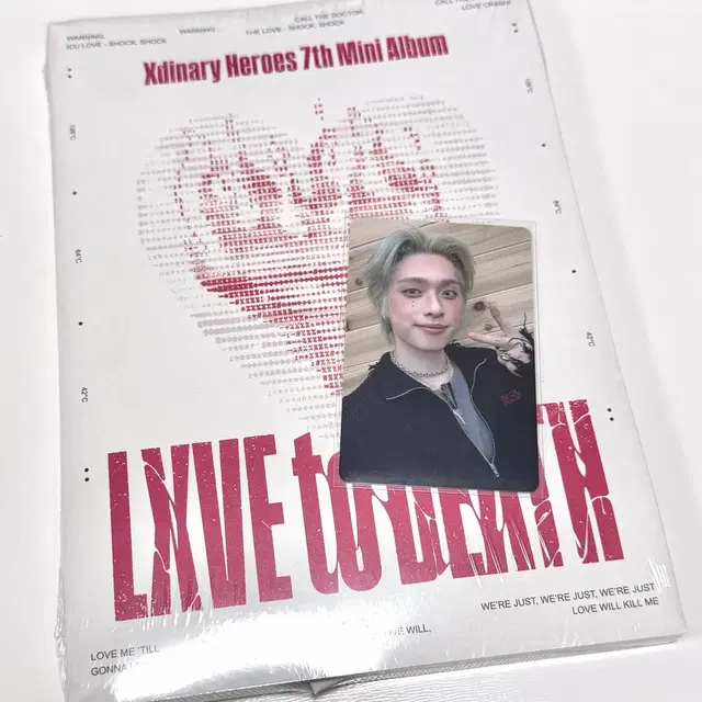 엑디즈 가온 타워레코드 특전 + 미개봉 앨범 미공포 포카