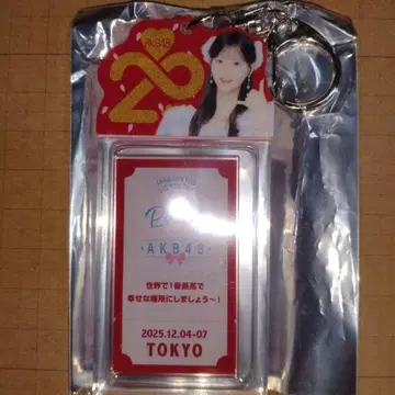 야기 아즈키 AKB48 무도관 랜덤 가챠 지역 한정판 아크릴 키링