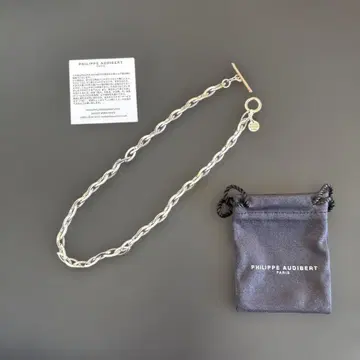 PHILIPPE AUDIBERT 실버 목걸이