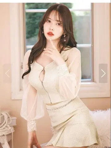 Jewels 트위드 셋업 M 사이즈