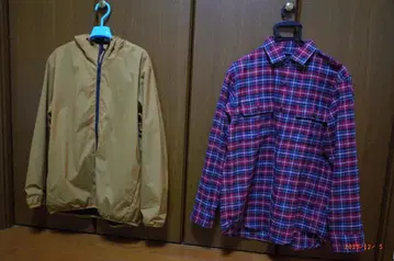 더 노스페이스/긴팔 셔츠 XL & 워크맨/후디 LL