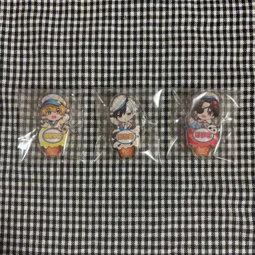 WIND BREAKER 체크 세일러 이름 배지