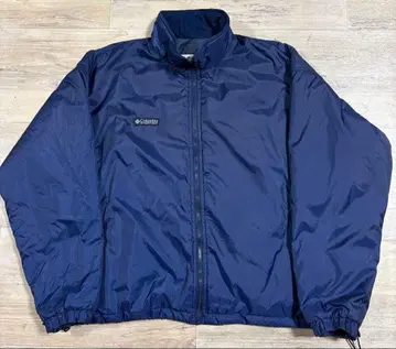90년대 컬럼비아 다운 자켓 네이비 컬러 3XL