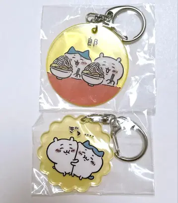 [익명 배송] 치이카와 아크릴 키링 치이카와&하치와레 2세트