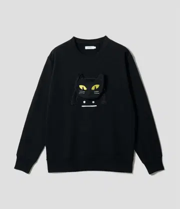 그라니프 고양이 뒤집어쓰기 뷰티풀 섀도우 포켓 쭈리 맨투맨