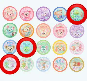 더피 프렌즈 20주년 컬러풀 해피니스 와펜 올 멜