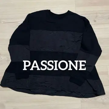 PASSIONE 파시오네 이소재 트레이닝복 블랙