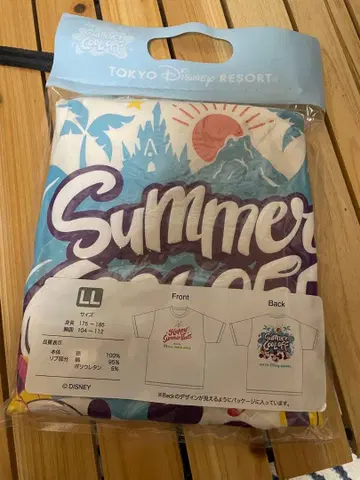 도쿄 디즈니 리조트 T셔츠 LL 사이즈