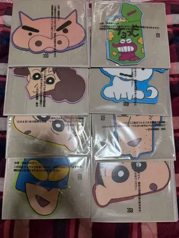 짱구는 못말려 마우스 시트 컬렉션 가챠 컴플리트