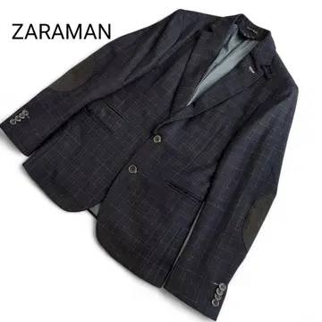 ZARAMAN 하자품 체크 무늬 테일러드 자켓 캐주얼