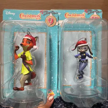Disney 크리스마스 오너먼트 닉 와일드 & 주디 홉스