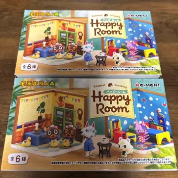 Animal Crossing Happy Room 피규어 세트