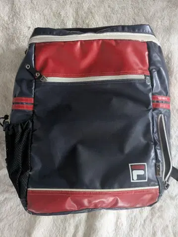 FILA 대용량 백팩 네이비&레드
