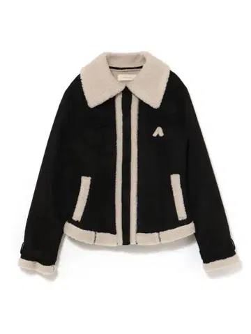 ANDMARY gigi mouton jacket black