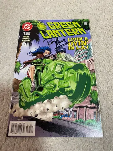 Green Lantern #88 사인 포함 아메리칸 코믹스 리프