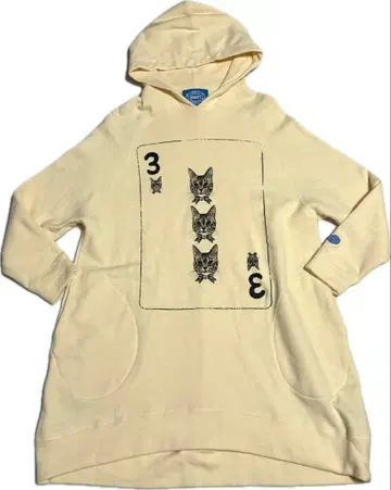 N970 mmts 마미타스 카드놀이 고양이 후드 맨투맨 원피스