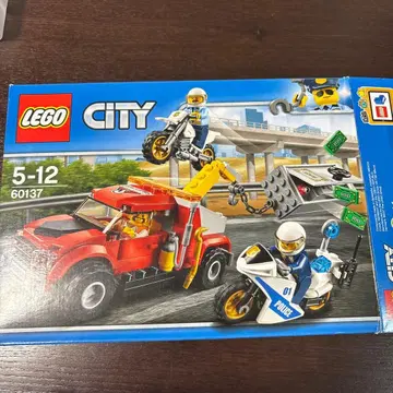 [박스 없음 할인] 레고 시티 60137 금고 도둑 견인차