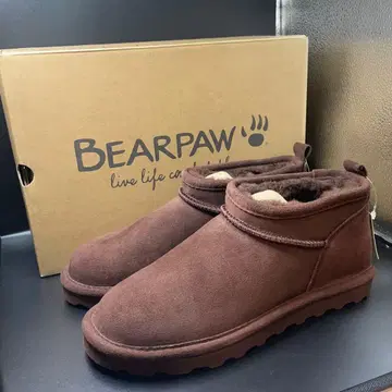 [레어 색상] BEARPAW 베어파우 어그 부츠 25cm 월넛