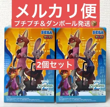 주토피아2 ACT/CUT 프리미엄 피규어 주디 & 닉 2개 세트