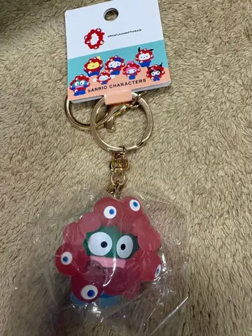 먀쿠먀쿠 입체 마스코트 한교동 클리어 컬러 키링