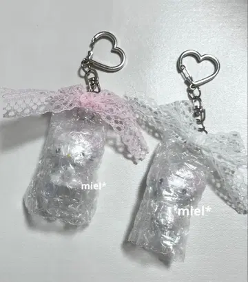 챠미키티 시크릿 키링