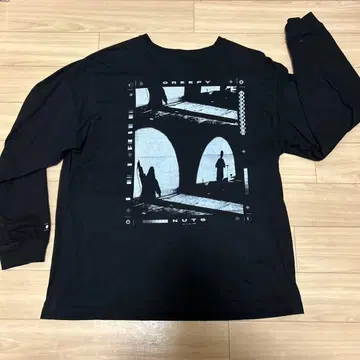CreepyNuts 롱 T셔츠 블랙 L