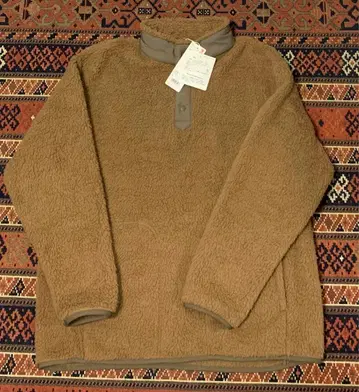 유니클로 White Mountaineering 플리스 브라운 L