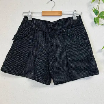 vert dense 베일 댄스 S 도트 무늬 숏팬츠 큐롯