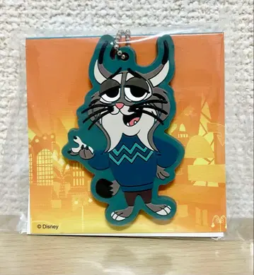 주토피아 2 미니 러버 마스코트 파우버트 키링