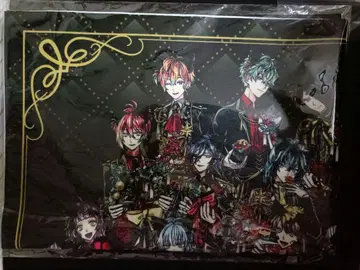 아크네코 악마 집사와 검은 고양이 난자타운 콜라보 패브릭 포스터