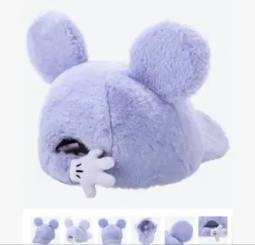 디즈니 팬캡 미키 퍼 라벤더