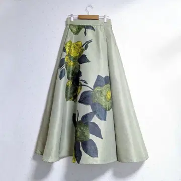 Ameri ELLIE ASYMMETRY PLEATS SKIRT