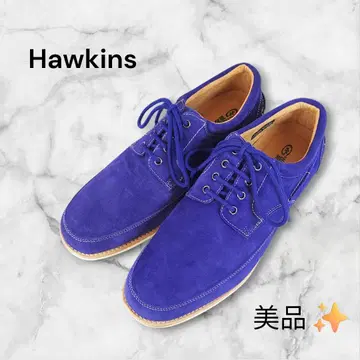 새상품급|호킨스|데크 슈즈|스웨이드|27.5|파랑|i1746