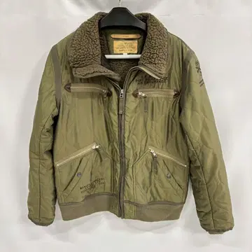 AVIREX 아비렉스 퀼팅 컴뱃 자켓 XL