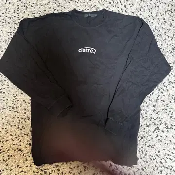 ciatre 로고 블랙 T셔츠