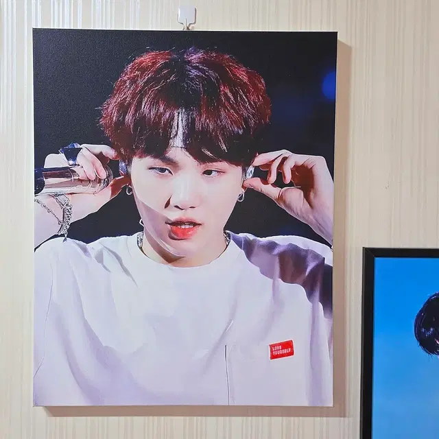 bts 방탄 방탄소년단 슈가 suga 피스트범프님 피범님 액자