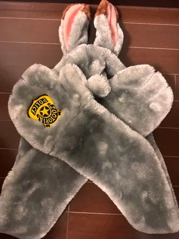 주토피아 주디 머플러 타월