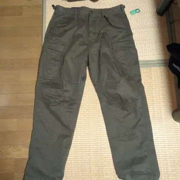 GAP 카고 팬츠 M65 밀리터리 34/32 갭 카키 그린