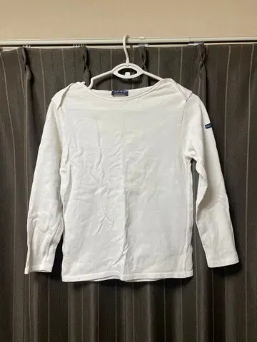 SAINT JAMES 화이트 긴팔 T셔츠